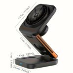 Fast delivery 15W Multifunctional charger 3 in 1 Foldable Wireless Charger Watch For Samsung Galaxy Watch Magnetic charger