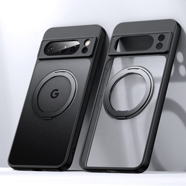 For Google pixel 8 pro Case Shockproof Camera Protect magnetic case Transparent Back Cover For Google pixel 8 case