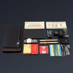 Hot selling men's genuine leather wallet large capacity mobile phone bag zipper bag card holder business casual gift OEM