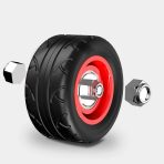 Innstar Ab Workout Equipment Automatic Rebound Abdominal Wheel Roller Trainer Workout Abdominal Roller Gym Wheel