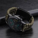 Nylon Wristband Braided Fabric Watch Strap Smart Watch Bands Replacement For Samsung Huawei 20mm 22mmR