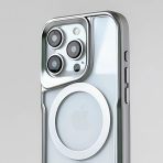 Luxury Magnetic Clear Phone Cover For iPhone 15 14 13 12 11 Pro Max Mobile Case Shockproof Transparent Cellphone Funda Coque