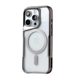 Luxury Magnetic Clear Phone Cover For iPhone 15 14 13 12 11 Pro Max Mobile Case Shockproof Transparent Cellphone Funda Coque