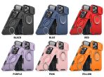 Top Selling Business With Sliding Window Phone Case for iPhone 16 Pro Max 15 Plus 14 13 12 11 Anti-Fall With Finger Ring Cover